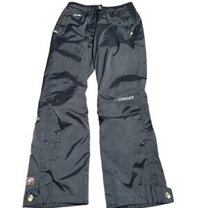 Spyder XTL Ski Pants, 10k Waterproof, Thinsulate, Black, Women's Size 10